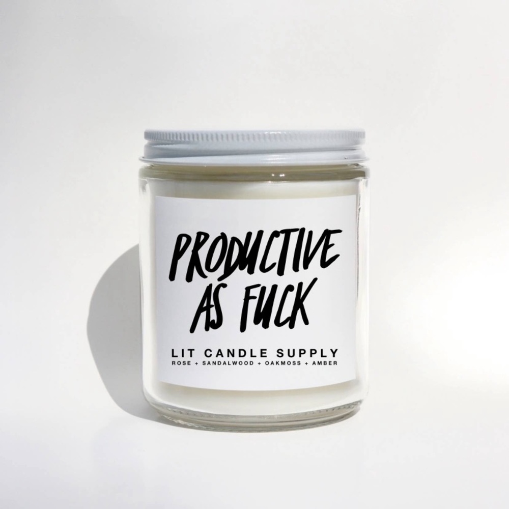 Vegan, 100% Soy Wax Hipster Candle | Sustainable, Cruelty Free, Handmade